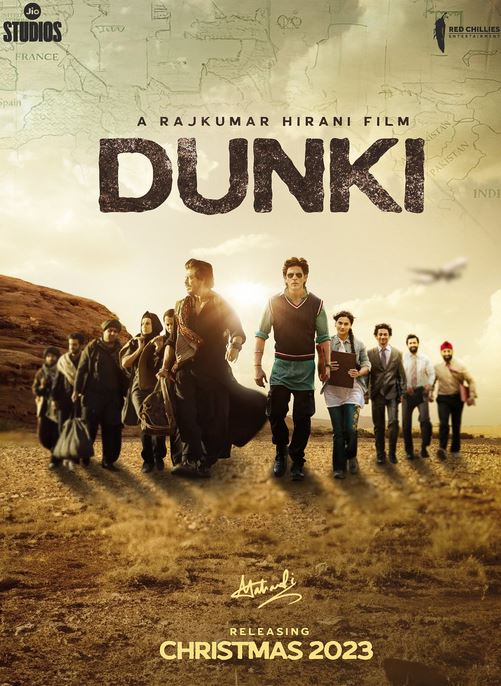 Dunki hind kino Premyera 2023 (uzbek tilida) Shohruhxon filmi